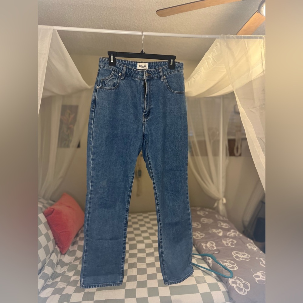 Rollas original straight jean